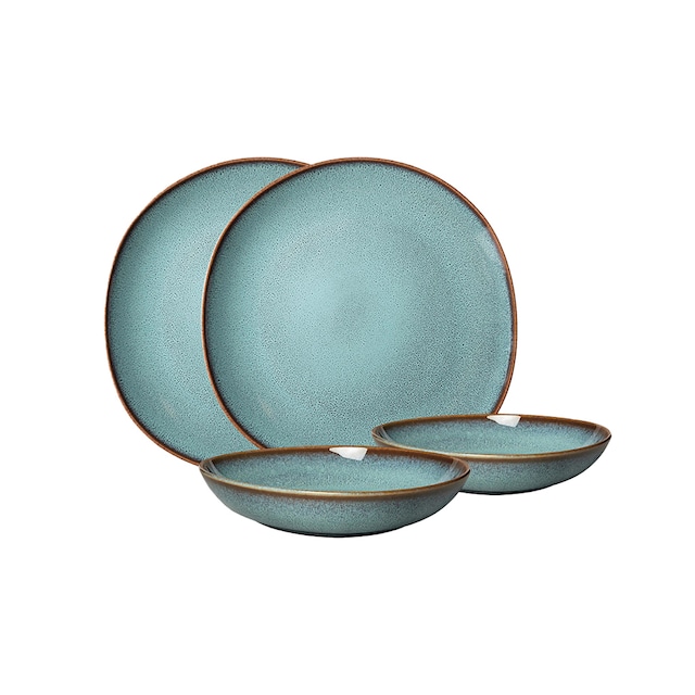 Imagen 0 de Vajilla de 4 piezas Lave Glacé Villeroy & Boch