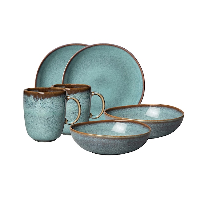 Imagen 0 de Vajilla de 6 piezas Lave Glacé Villeroy & Boch