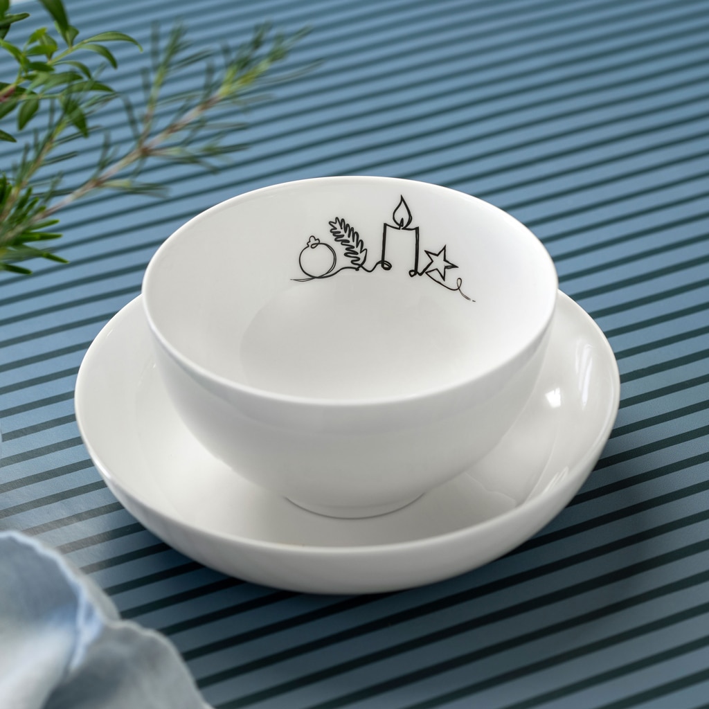 Villeroy &ap; Boch - Stateent, bicchiere con anico, erry Christas, 11
