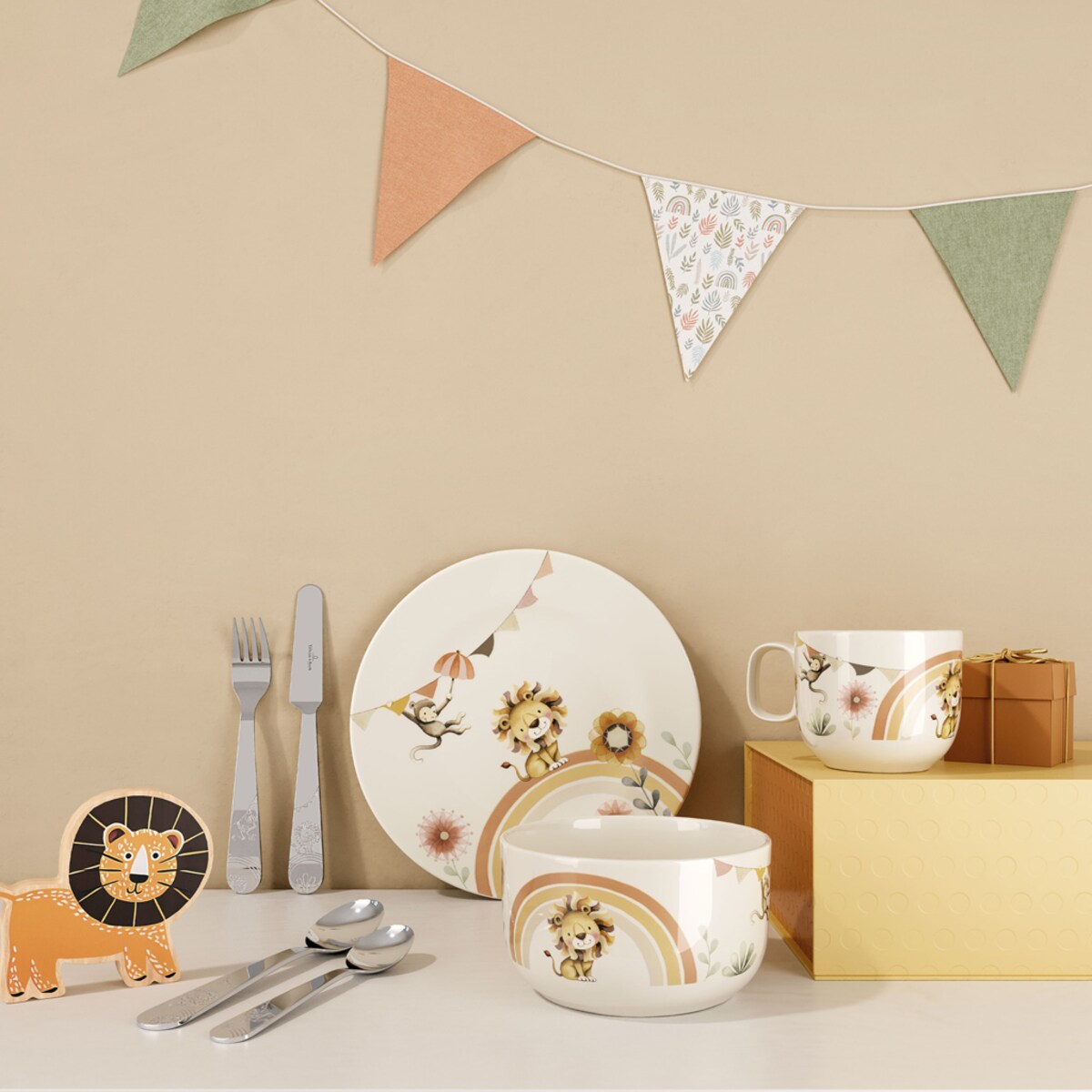 Plato de postre infantil Roar Like a Lion Villeroy & Boch · Villeroy ...