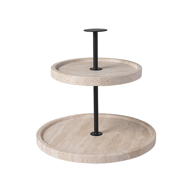 Imagen 0 de Bandeja 2 pisos Manufacture Travertine Villeroy & Boch
