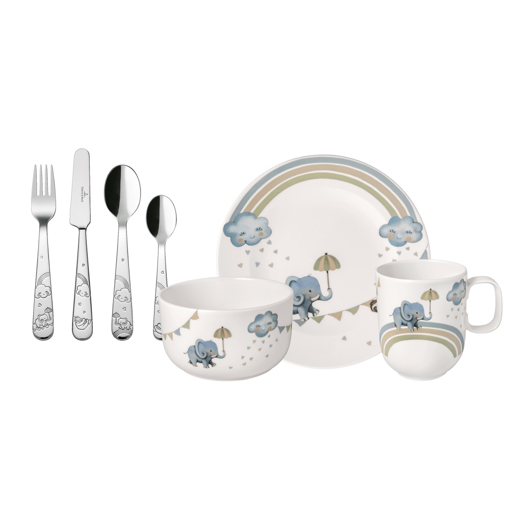 Vajilla infantil de 7 piezas Walk like an Elephant Villeroy Boch Villeroy Boch El Corte Ingles