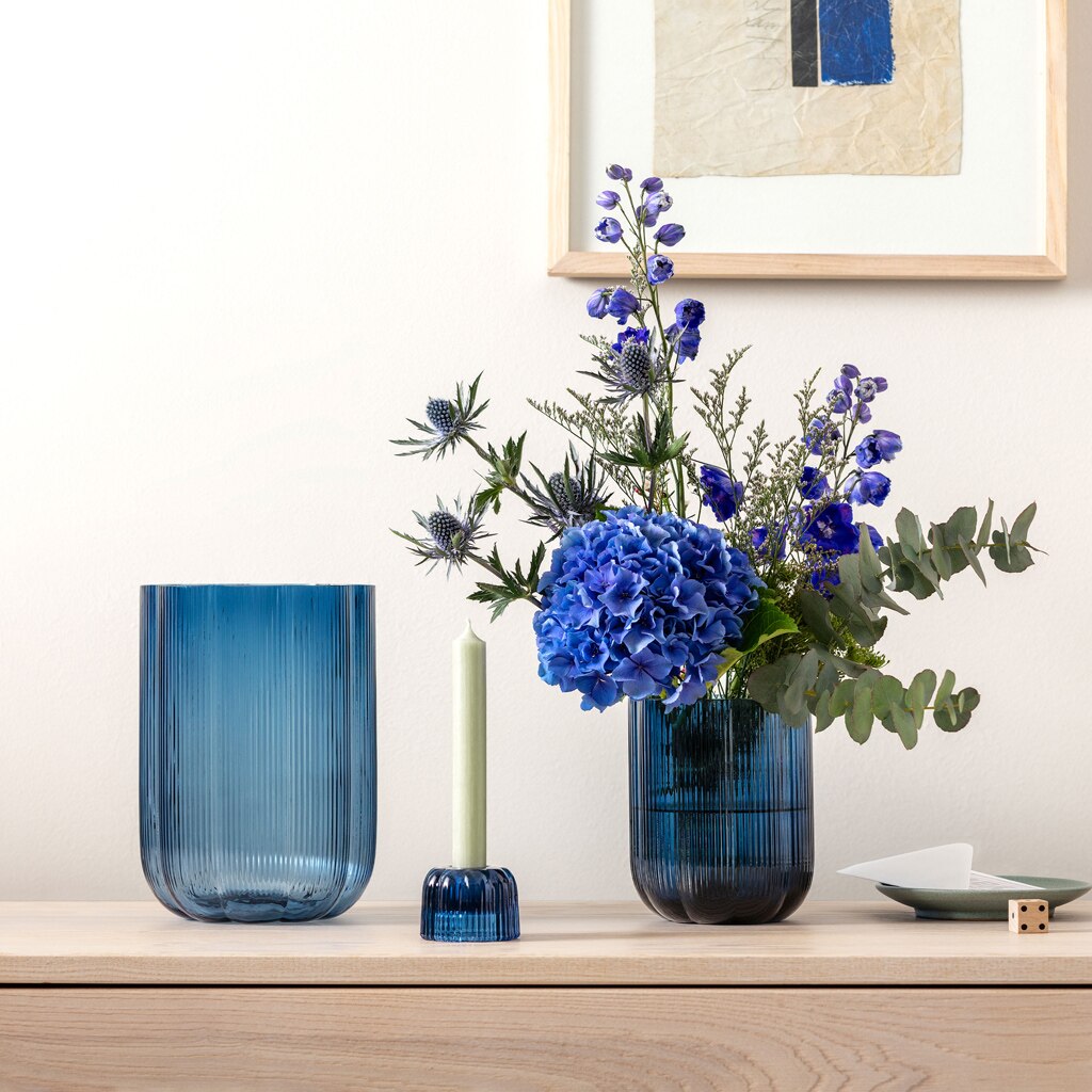 Portavelas Fleur Villeroy & Boch - Azul 6 cm Azul-5