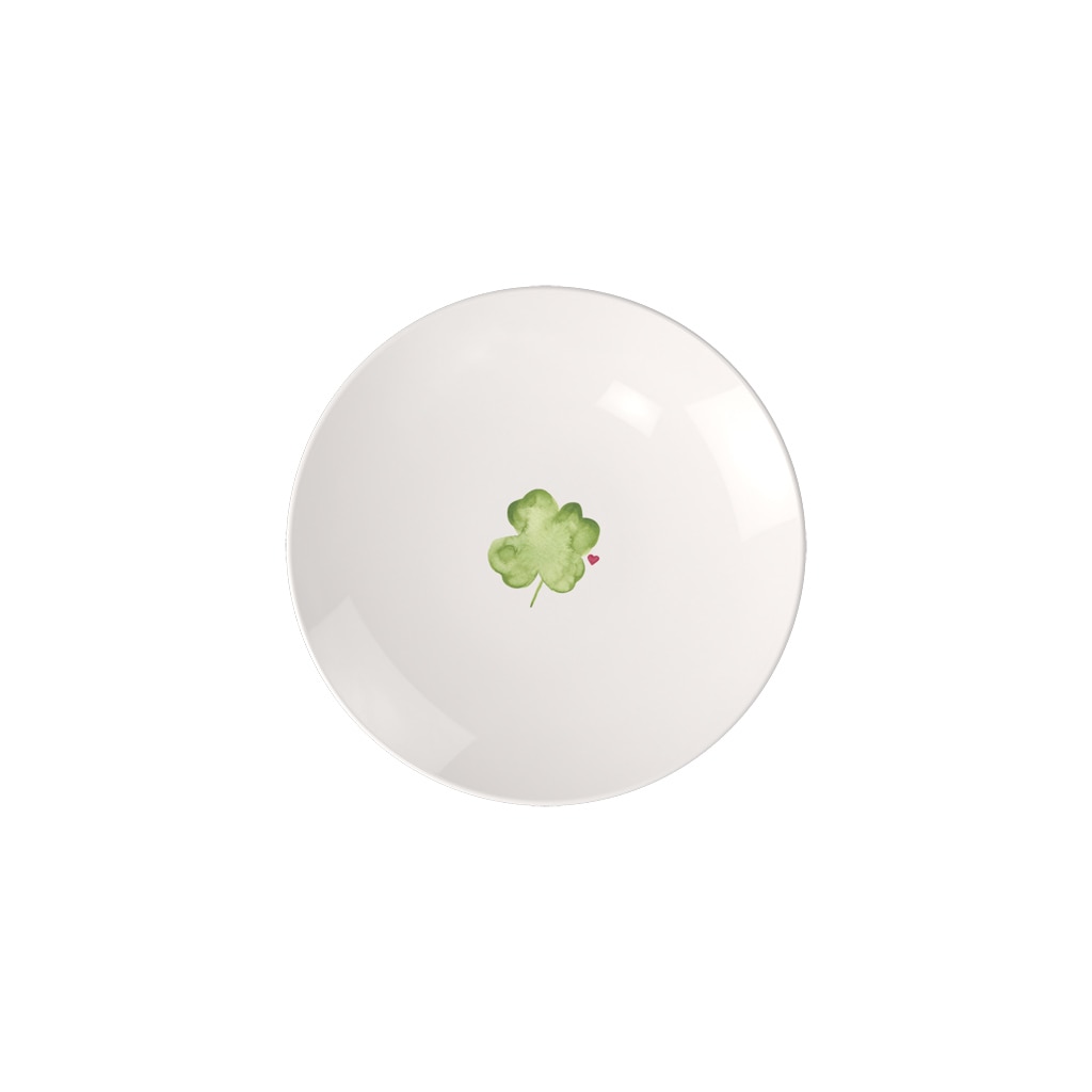 Grande bonbonnière en céramique, décor poule Sultane / Bluet, Villeroy & Boch Illustration