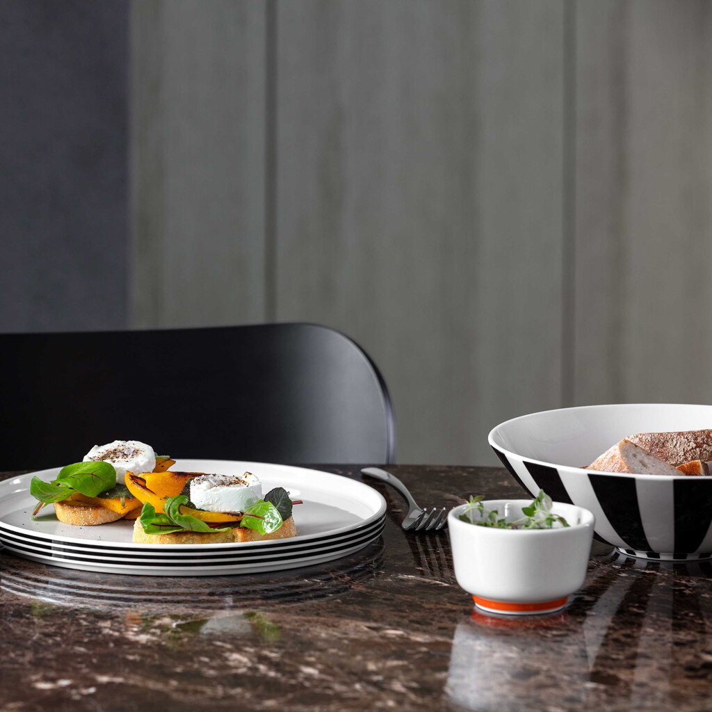 Imagen 3 de Bowl Memphis Collection Villeroy & Boch - Blanco / Negro Blanco / Negro