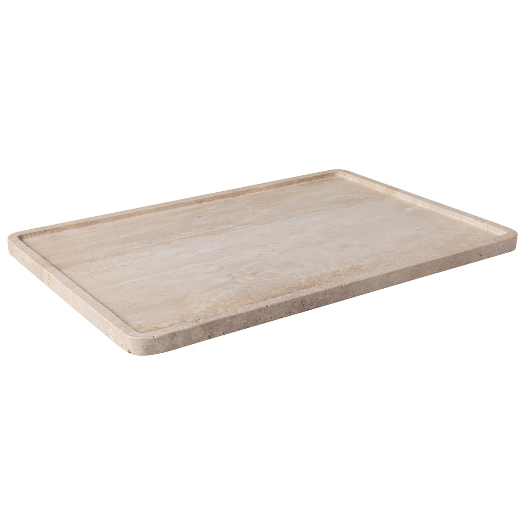 Fuente rectangular Manufacture Travertine Villeroy & Boch - Beige Beige-2