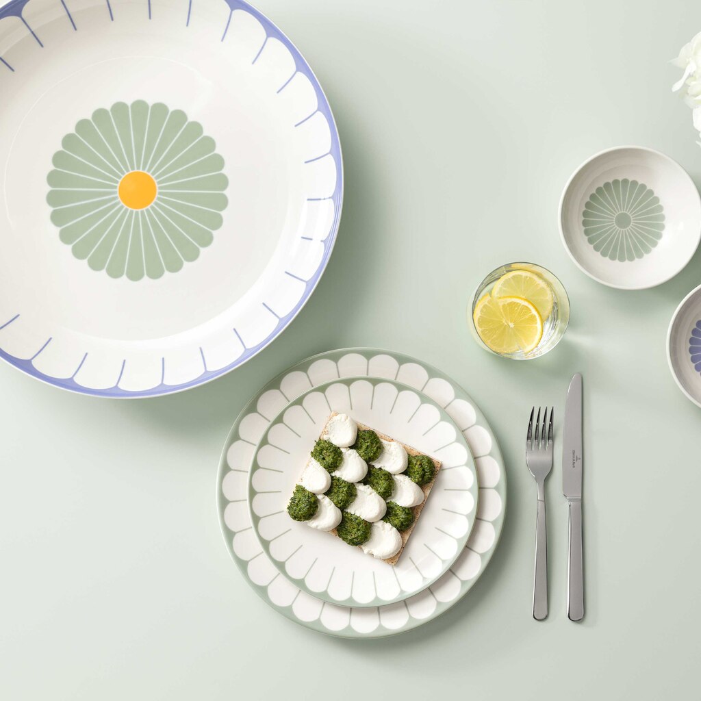Imagen 5 de Plato para postre Fleur Villeroy & Boch - Verde Verde