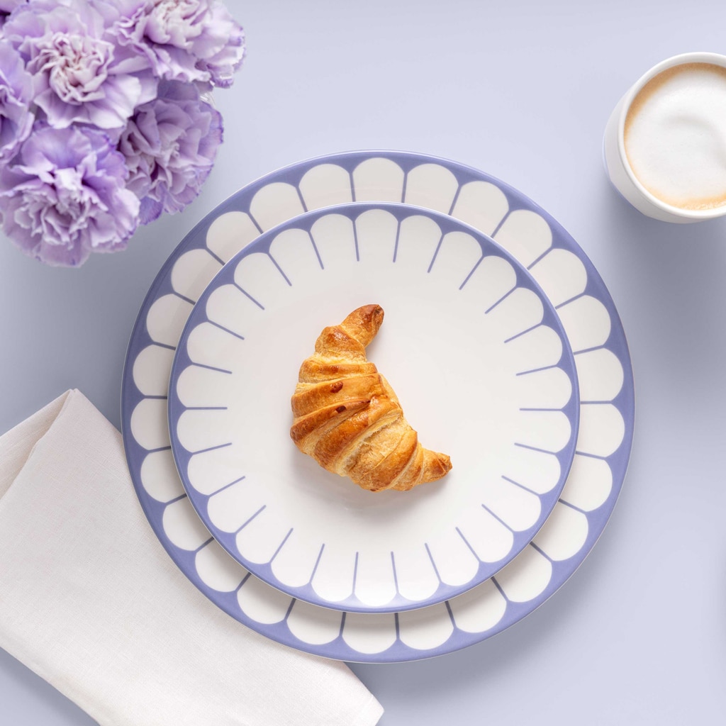 Plato para postre Fleur Villeroy & Boch - Azul Azul-2