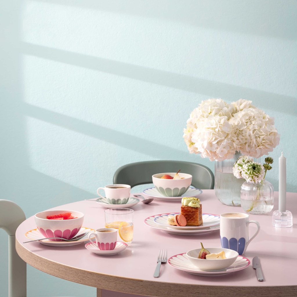 Plato para postre Fleur Villeroy & Boch - Azul Azul-3