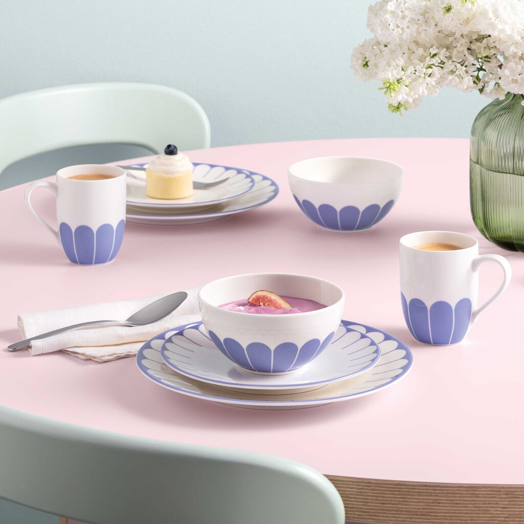 Plato para postre Fleur Villeroy & Boch - Azul Azul-5