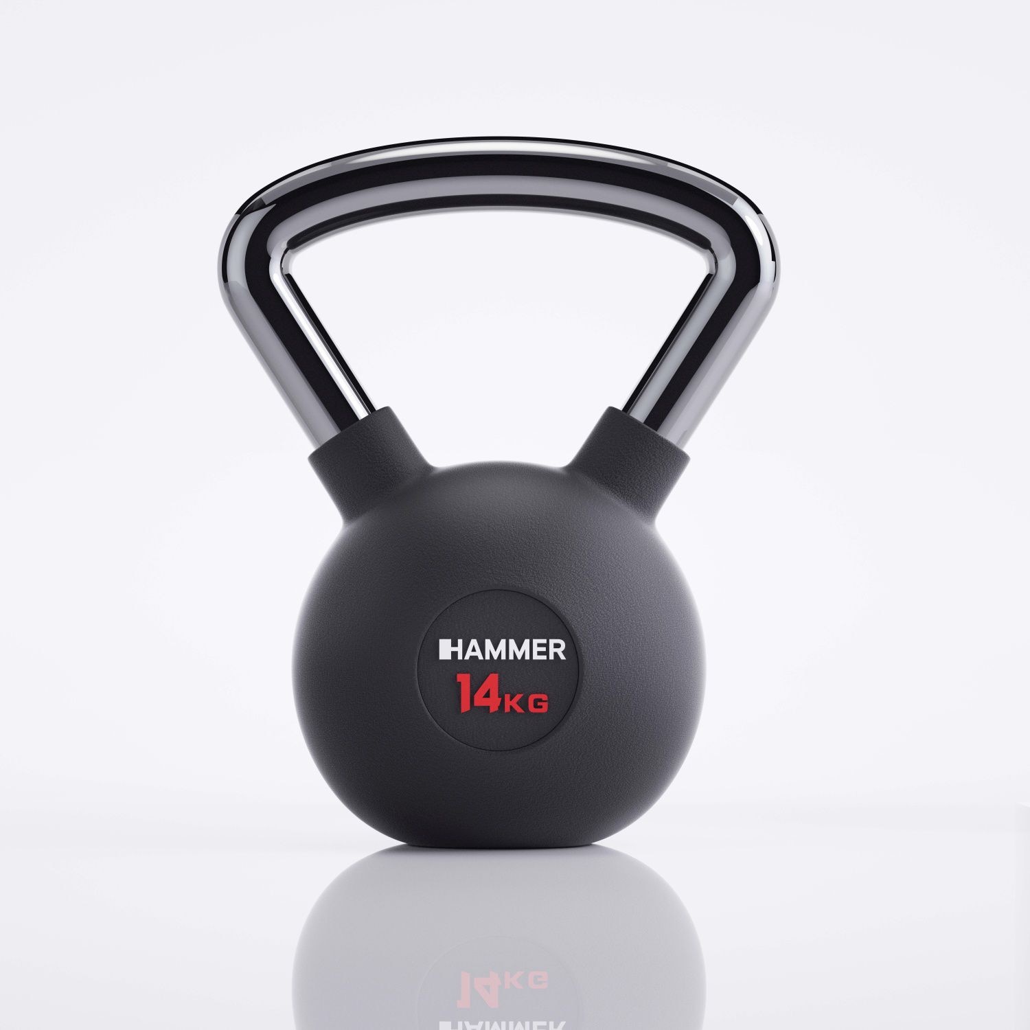 Imagen 1 de Pesa rusa Kettlebell Premium Hammer Negro