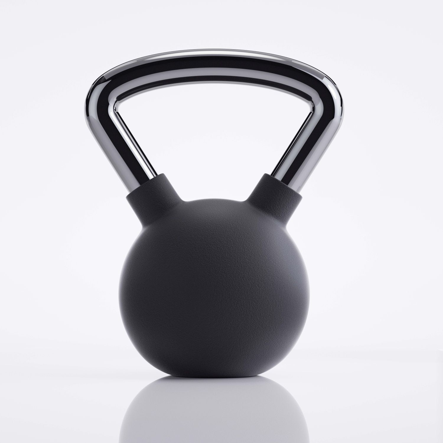 Imagen 2 de Pesa rusa Kettlebell Premium Hammer - Negro Negro