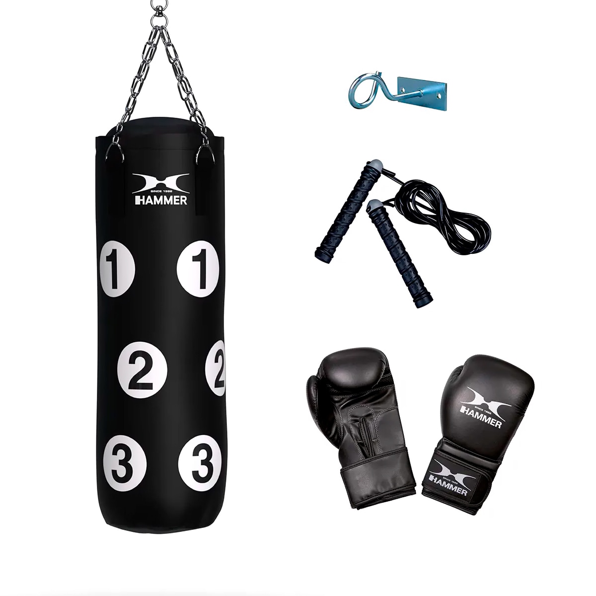 Hammer - Set de boxeo Sparring Professional 80 cm Hammer.