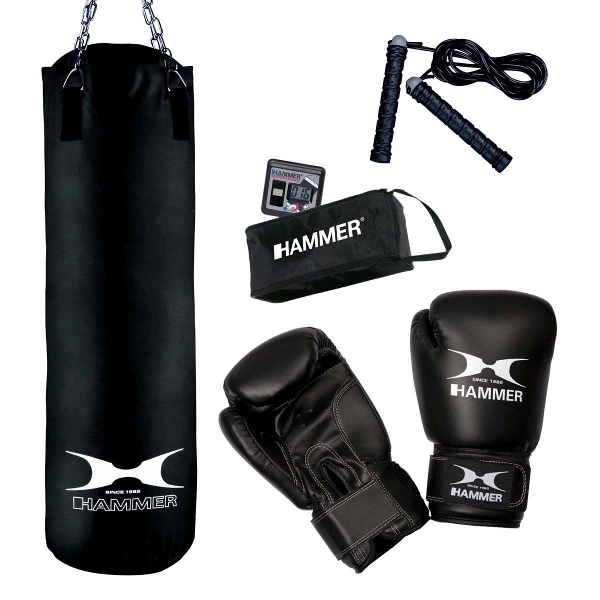 Set de boxeo Chicago 100 cm Hammer