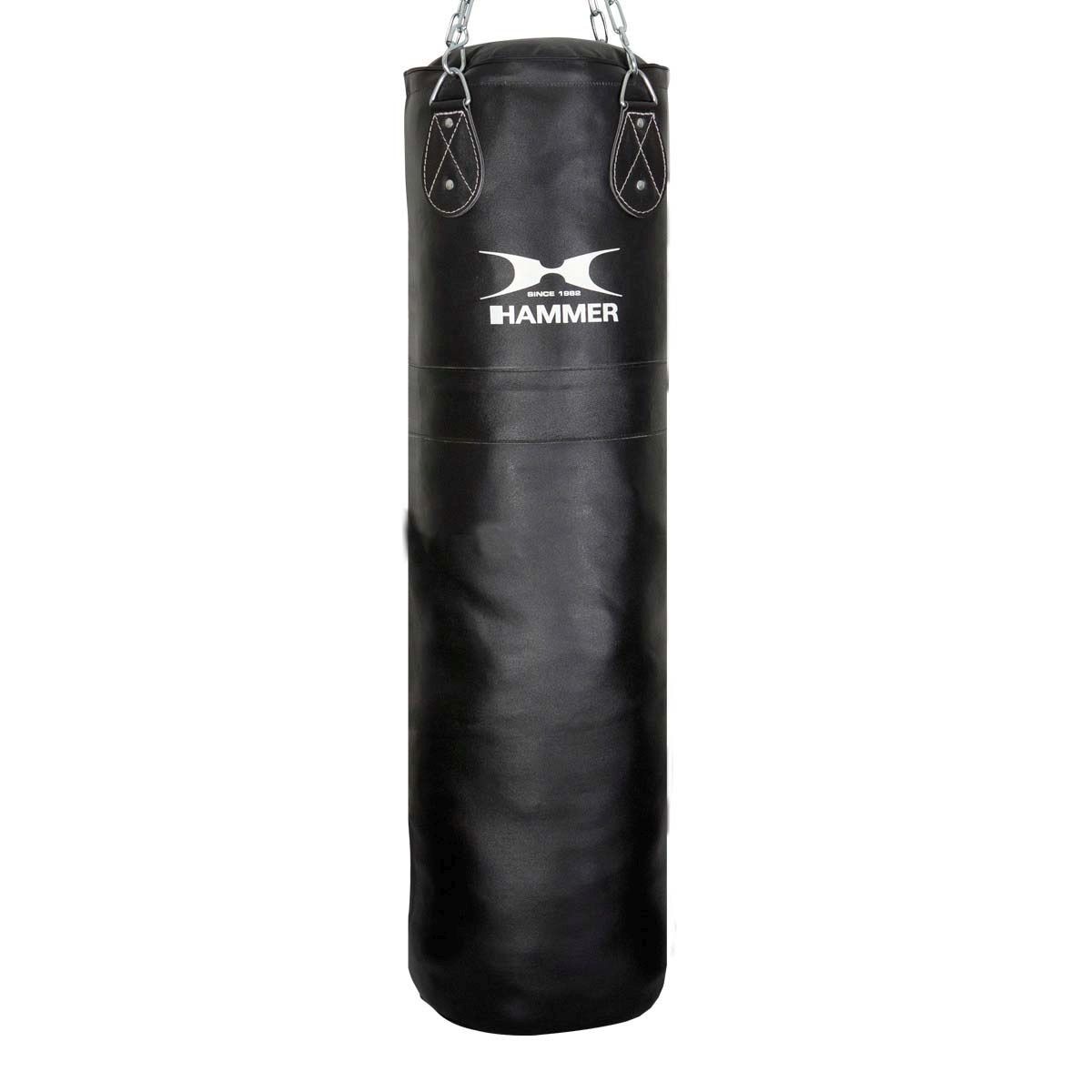 Imagen 0 de Saco de boxeo cuero Premium 150 cm Hammer Negro