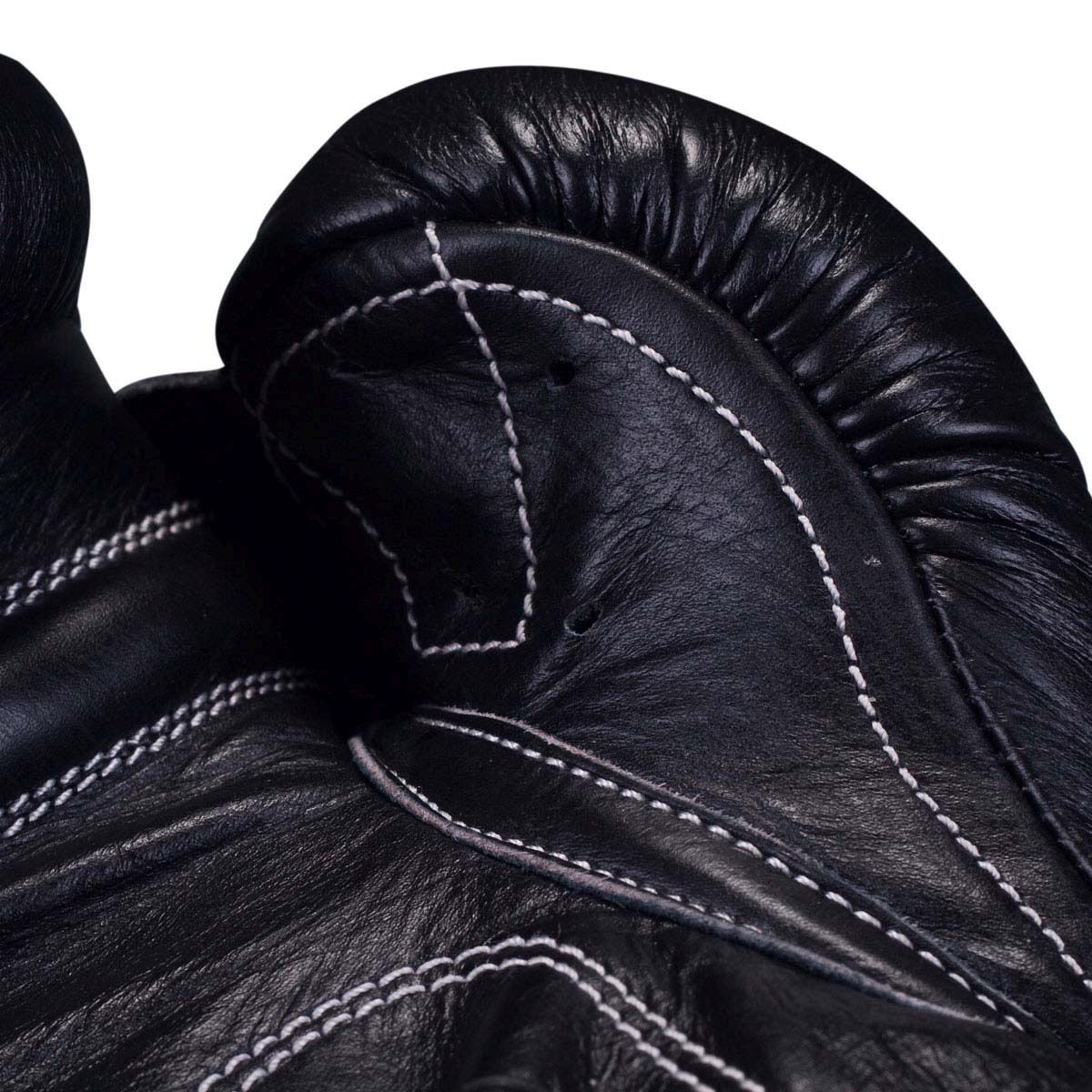 Imagen 2 de Guantes de boxeo Premium PU Hammer - Negro Negro
