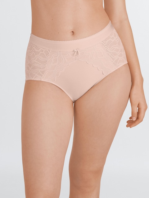 Imagen 0 de Braga faja con bordados de hojas