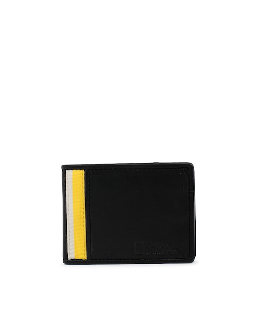 Imagen 0 de Cartera de hombre de piel en color negro