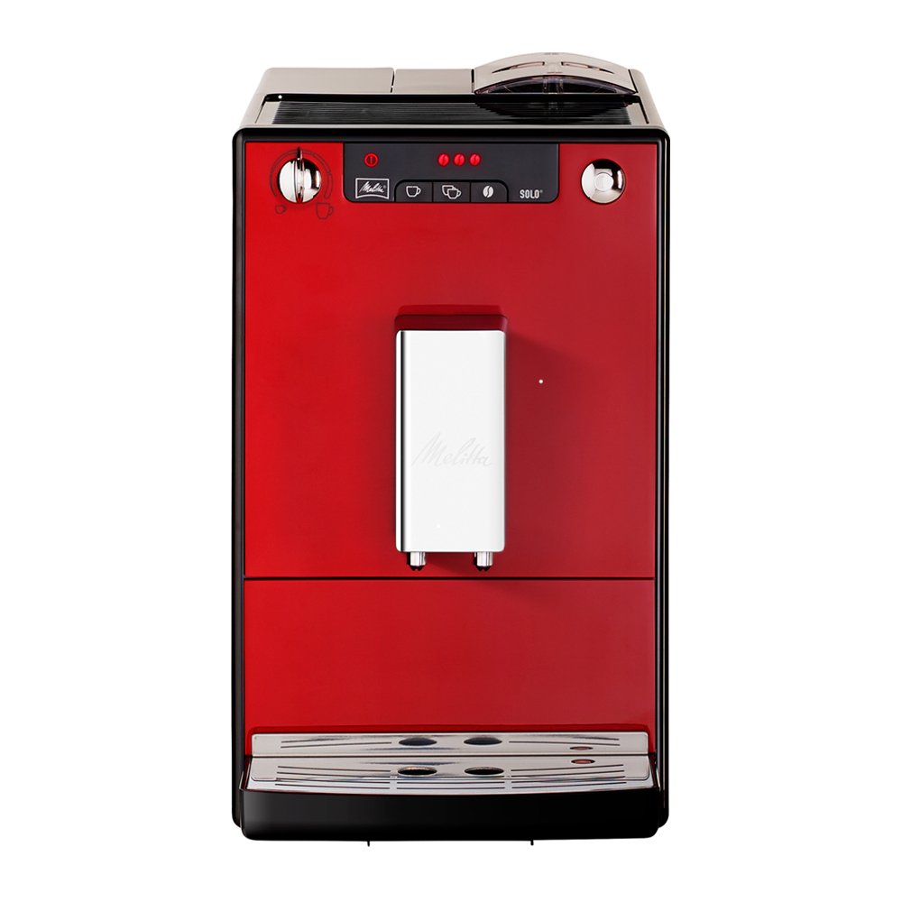 Cafetera Superautomática Melitta SOLO E950-104 Molinillo Integrado Compacta - Rojo Rojo-3