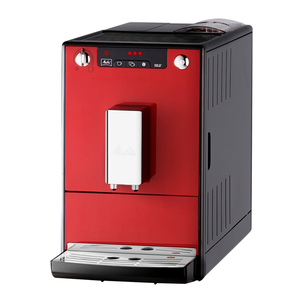 Cafetera Superautomática Melitta SOLO E950-104 Molinillo Integrado Compacta - Rojo Rojo-4