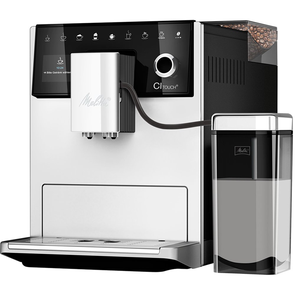 Cafetera Superautomática Melitta CI Touch F630-111 Café en Grano y Molido 10 Recetas - Gris Gris-2