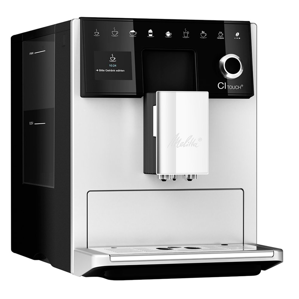 Cafetera Superautomática Melitta CI Touch F630-111 Café en Grano y Molido 10 Recetas - Gris Gris-3