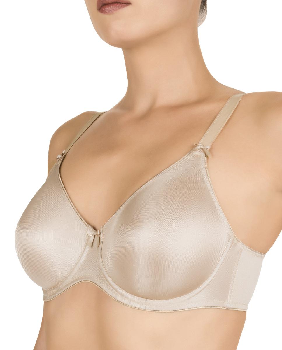 Sujetador liso con aro Beige Felina Beige-3