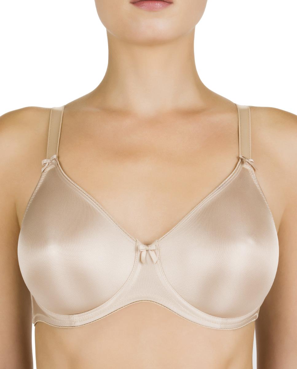 Sujetador liso con aro Beige Felina Beige-1
