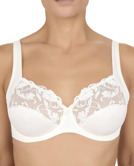 Imagen 0 de Sujetador con aro de capacidad con encaje bordado