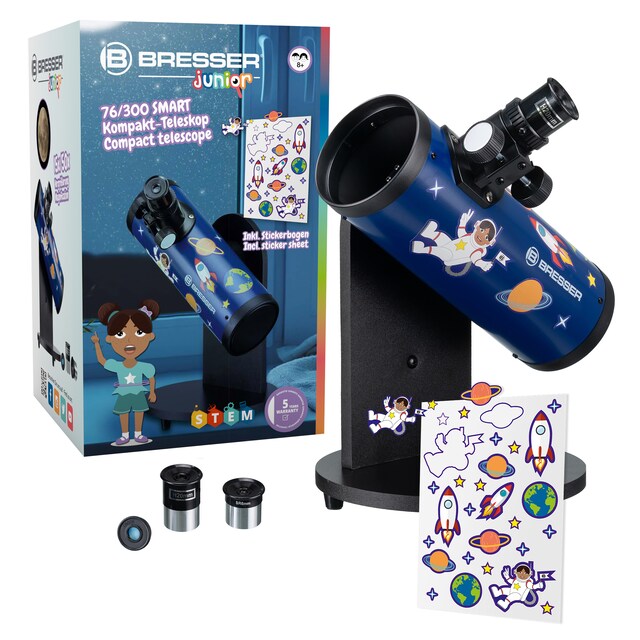 Imagen 0 de Telescopio compacto 76/300 SMART Bresser