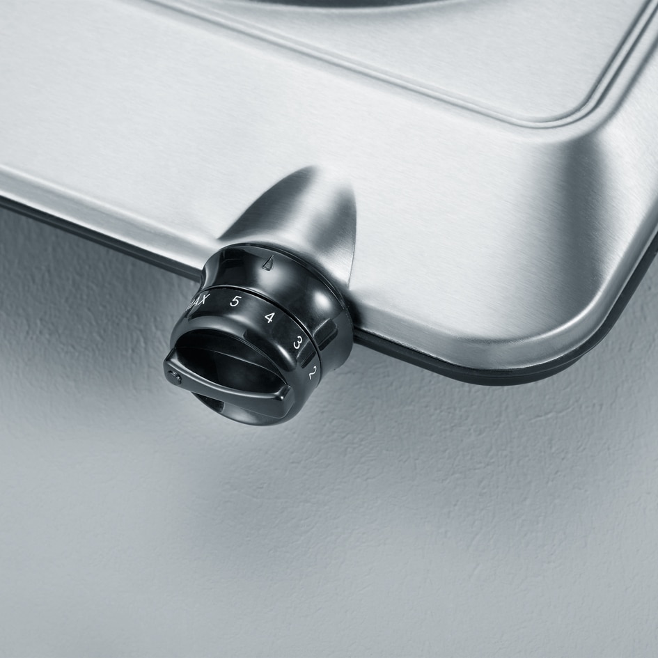 Imagen 4 de Hornillo de Mesa de 1 Fuego Acero Inox. Severin KP 1092 - Plata Plata