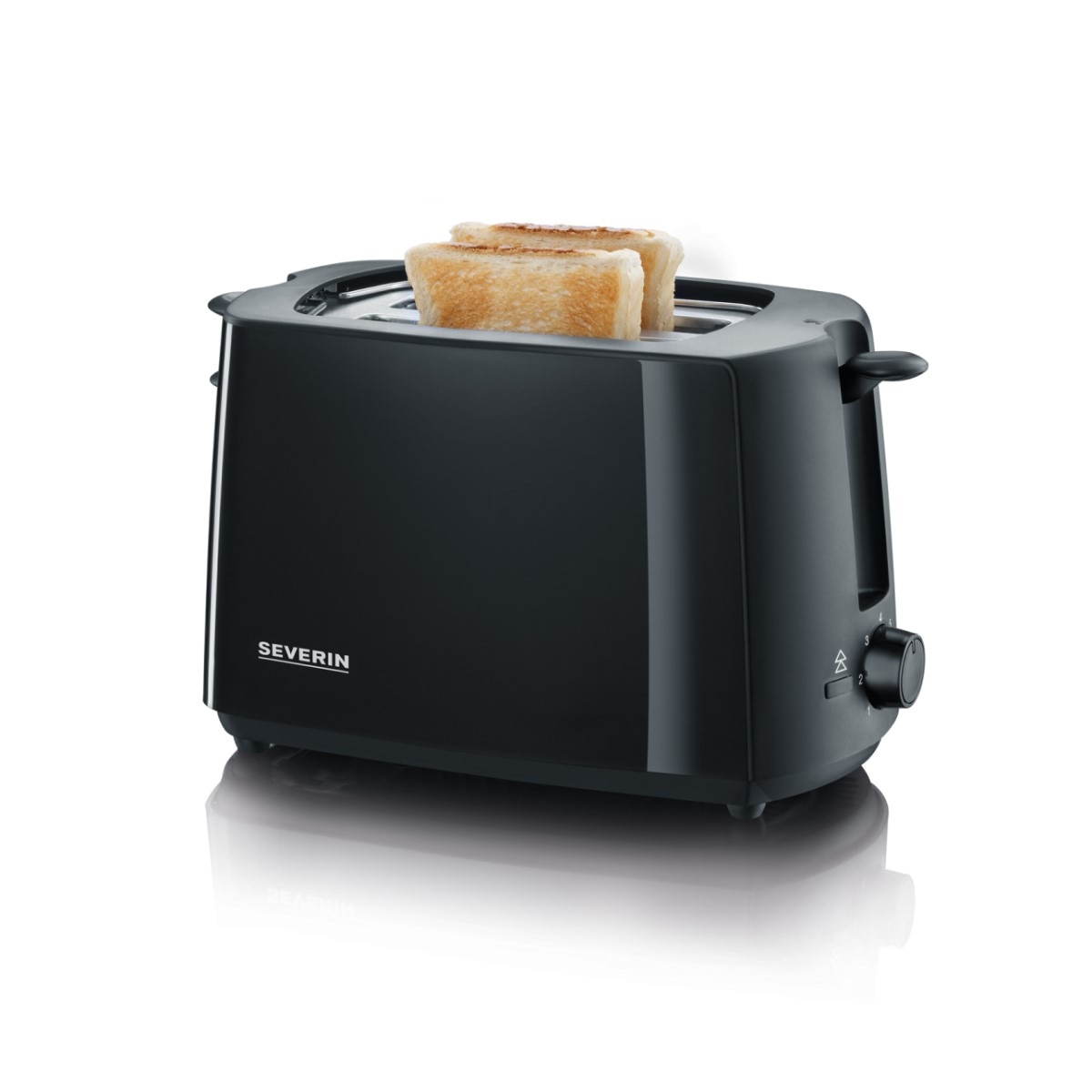 Imagen 3 de Tostadora con dos ranuras Severin AT 2287 - Negro Negro