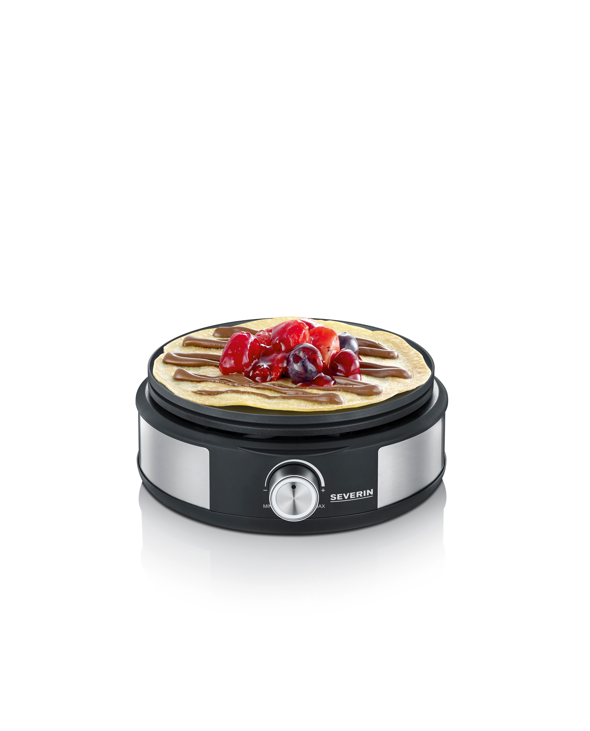 Fondue Crepera Severin FO 2471 Inox 1500 W para 8 personas - Gris Gris-3