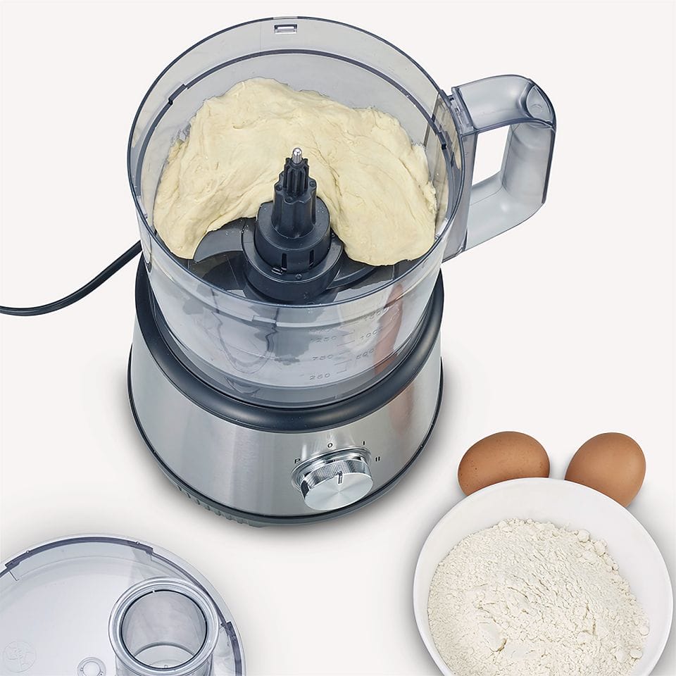 Procesador de alimentos Severin KM 3892 multifuncional con capacidad de 1,5 litros - Gris Gris-5