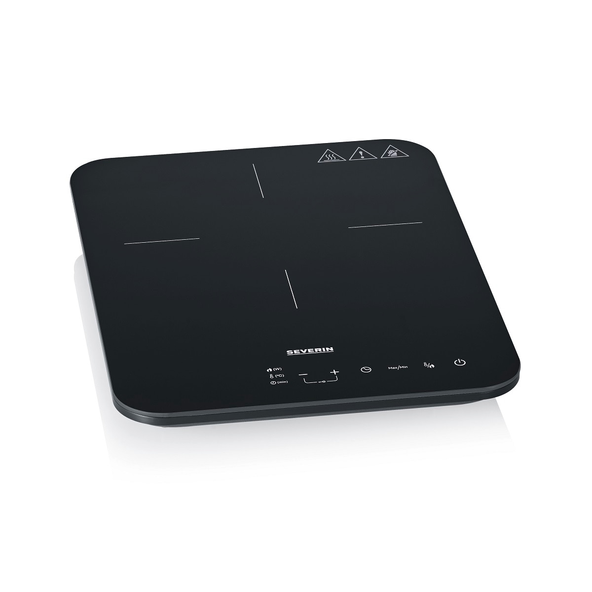 Placa de inducción portátil Severin KP 1032 de 2000 W - Negro Negro-2