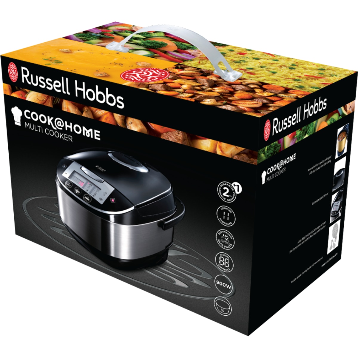 Robot De Cocina Russell Hobbs Cook@Home con 11 programas diferentes - Gris Gris-7
