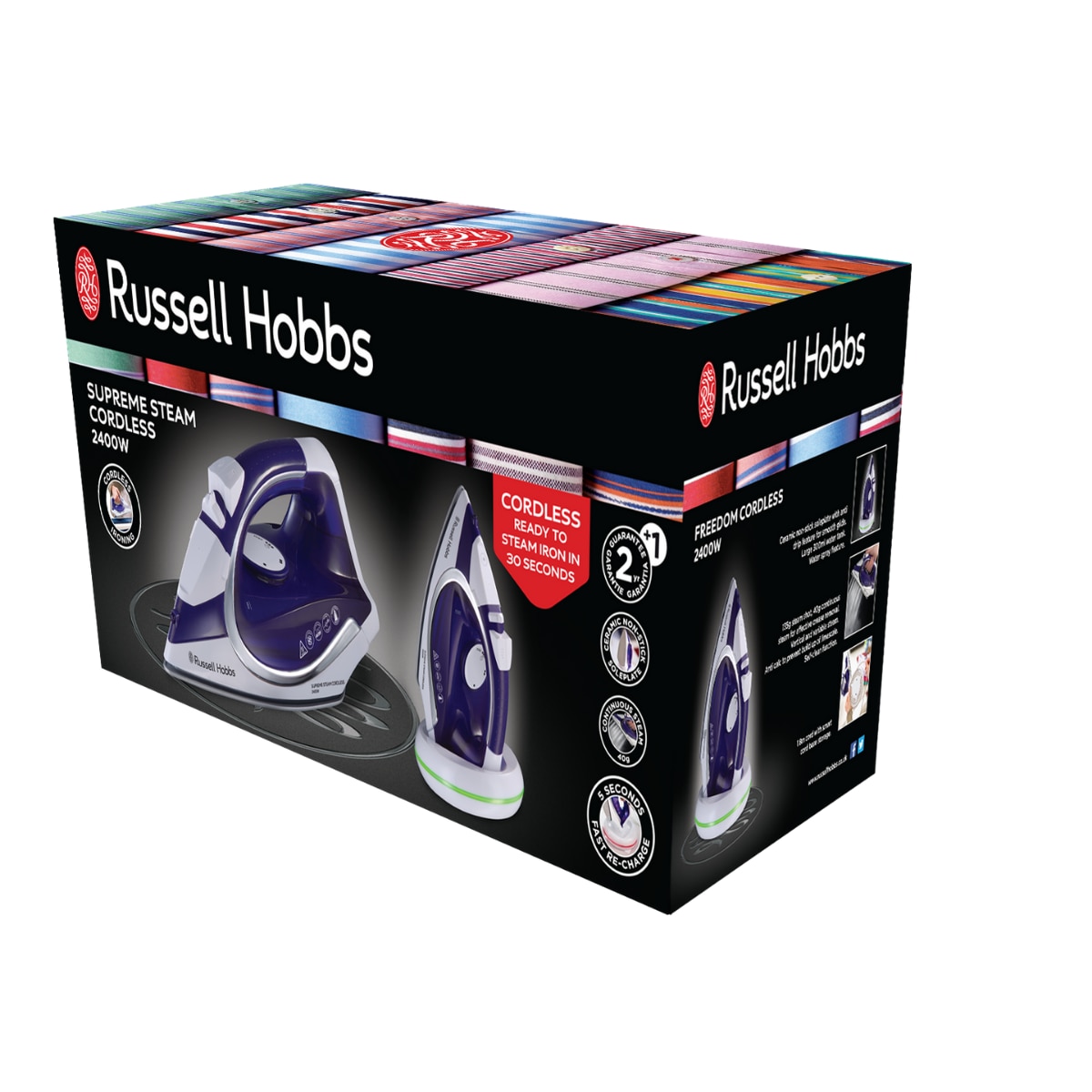Thumbnail 3 de Russell Hobbs Supreme Steam plancha vapeur 300 ml