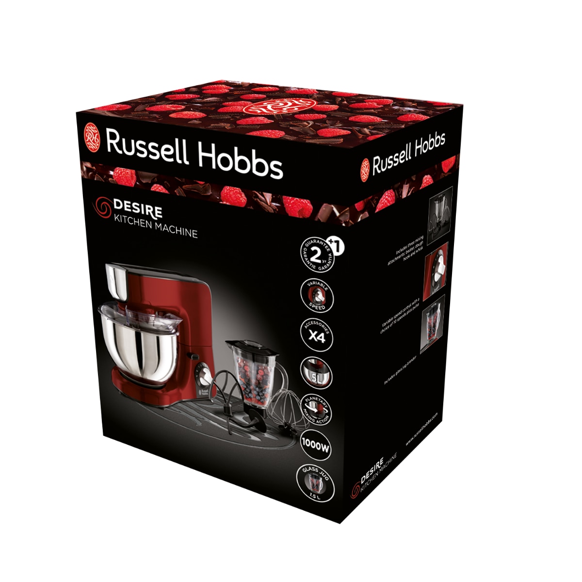 Robot de cocina Russell Hobbs 23480-56 Desire - Rojo Rojo-7