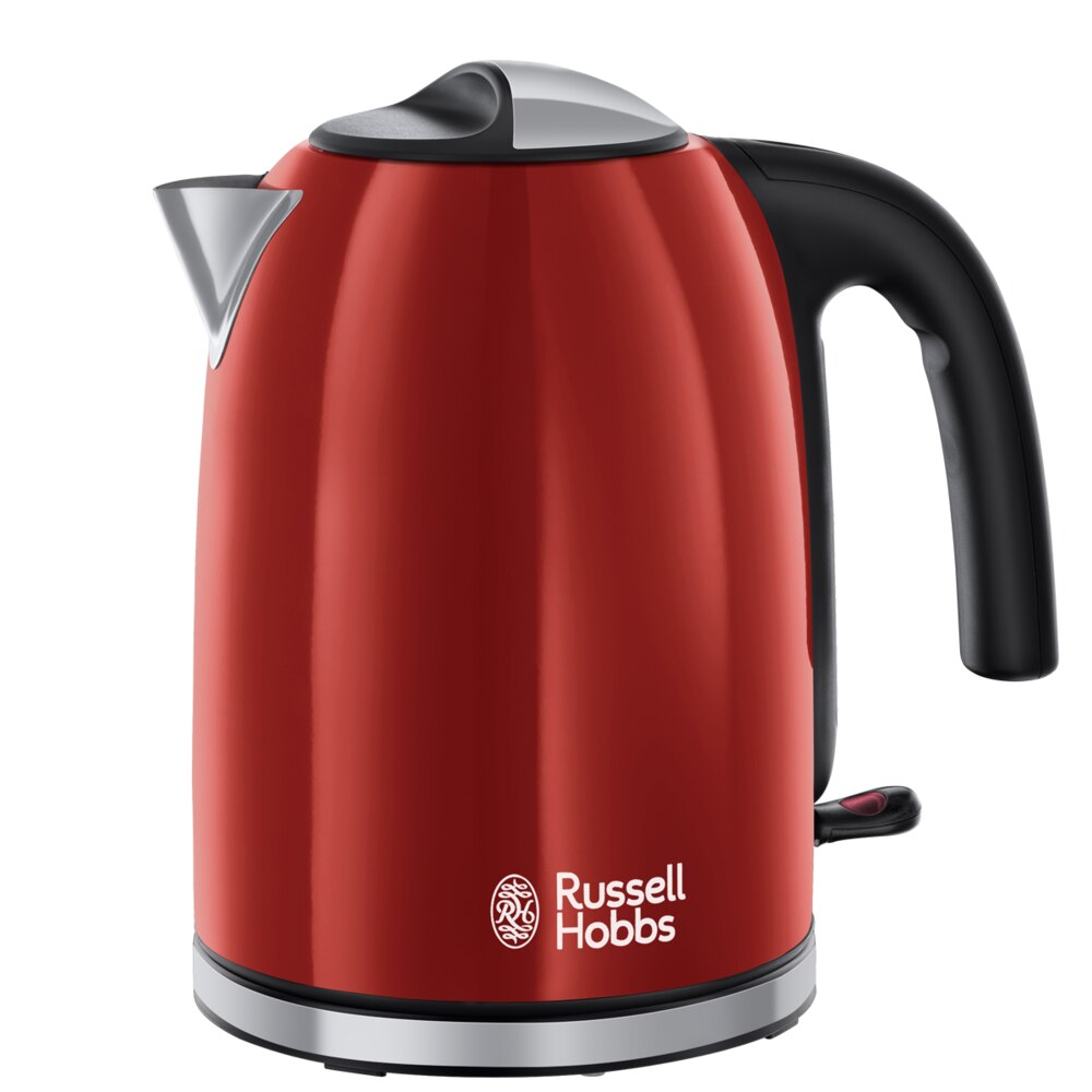 Russell Hobbs - Hervidor Colors Con Resistencia Oculta En Oferta Russell Hobbs - Hervidor Russell Hobbs Colours Plus+ Rojo De Acero Inoxidable.
