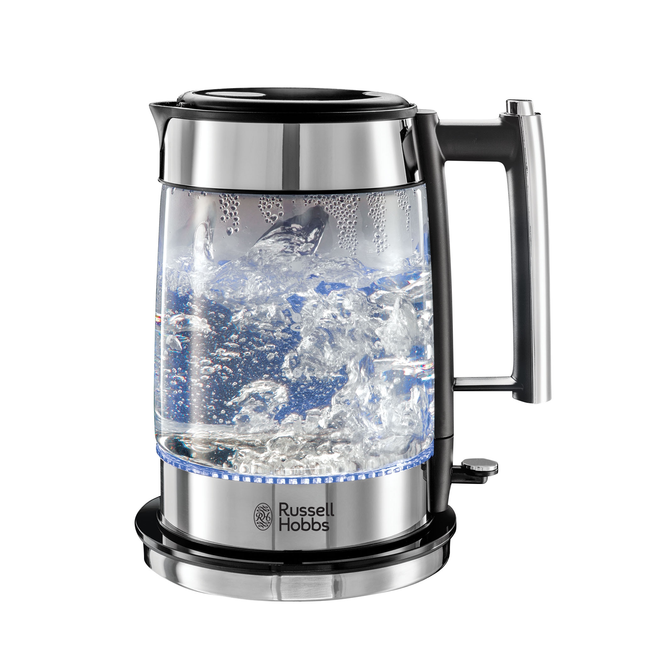 Hervidor Russell Hobbs Elegance de cristal fabricado con vidrio Schott - Gris Gris-2