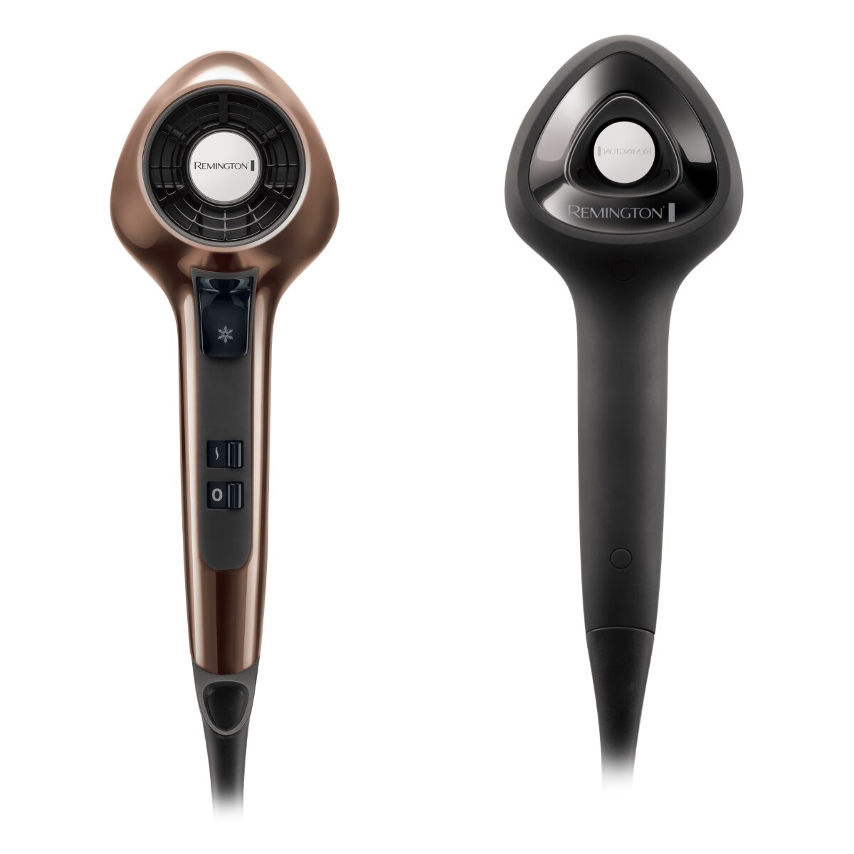 Secador de pelo Remington Air 3D, con caudal de aire Airflow 3D e iónico - Marrón Marrón-3