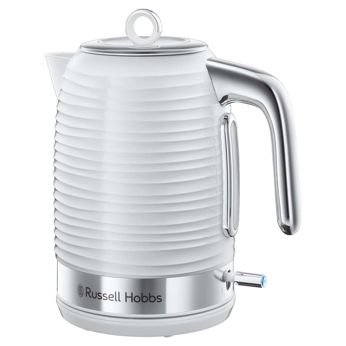 Hervidor Russell Hobbs Inspire Blanco con acabado brillante y texturizado