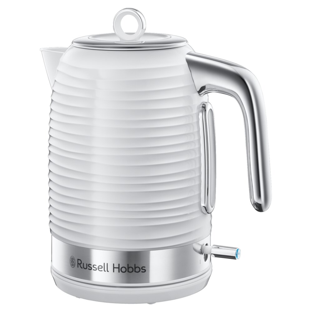 Russell Hobbs - Hervidor Russell Hobbs Inspire Blanco Con Acabado Brillante Y Texturizado.