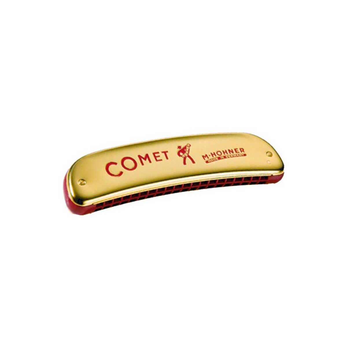 Armónica de Octava Hohner COMET 40 C Metálico-1
