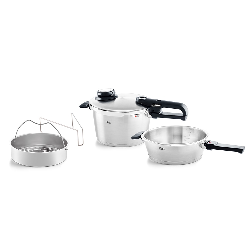 Imagen 0 de Olla a presión Nueva Vitavit Premium 2.0 Fissler Plata