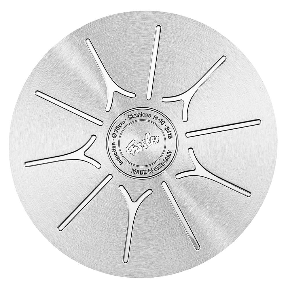 Imagen 3 de Paellera con tapa abovedada Original Profi collection Fissler - Gris Gris