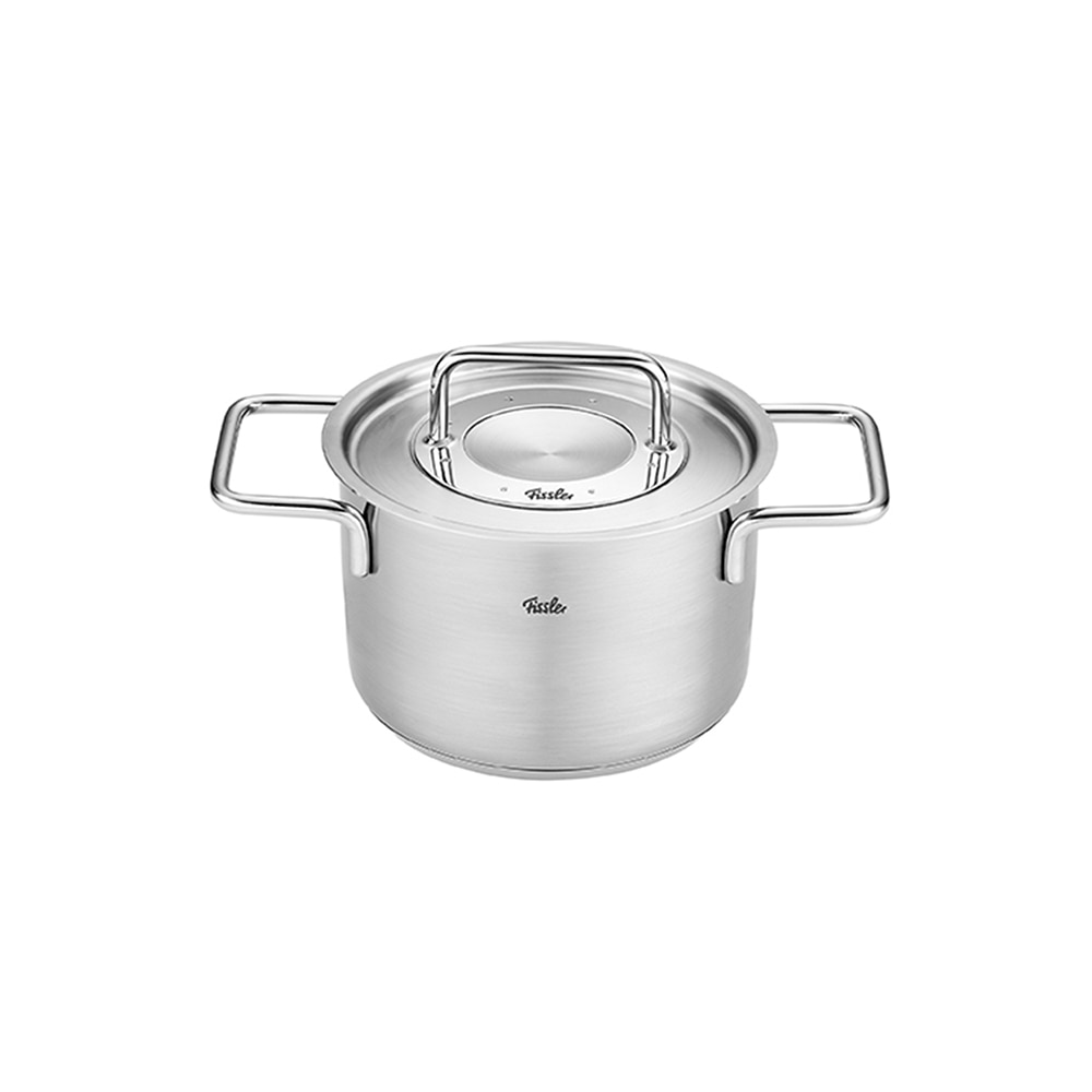 Olla con tapa de metal Pure Fissler - Plata Olla de 24 cm Plata-3