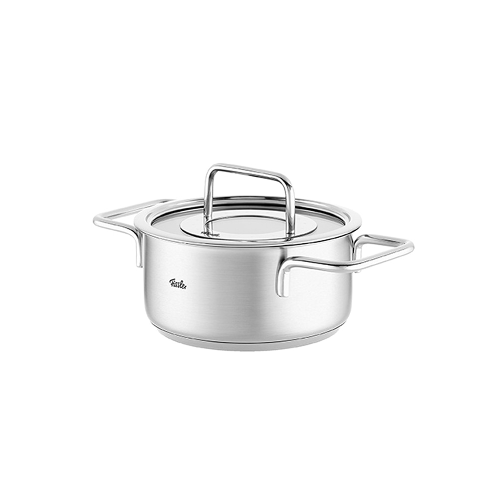 Imagen 1 de Olla con tapa de cristal Pure Profi Fissler - Plata Olla de 16 cm Plata