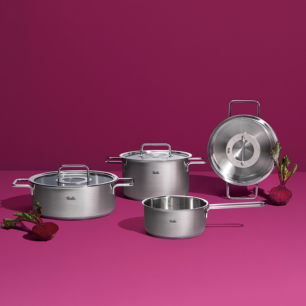 Imagen 4 de Cacerola con tapa de metal Pure Fissler - Plata Cacerola de 24 cm Plata