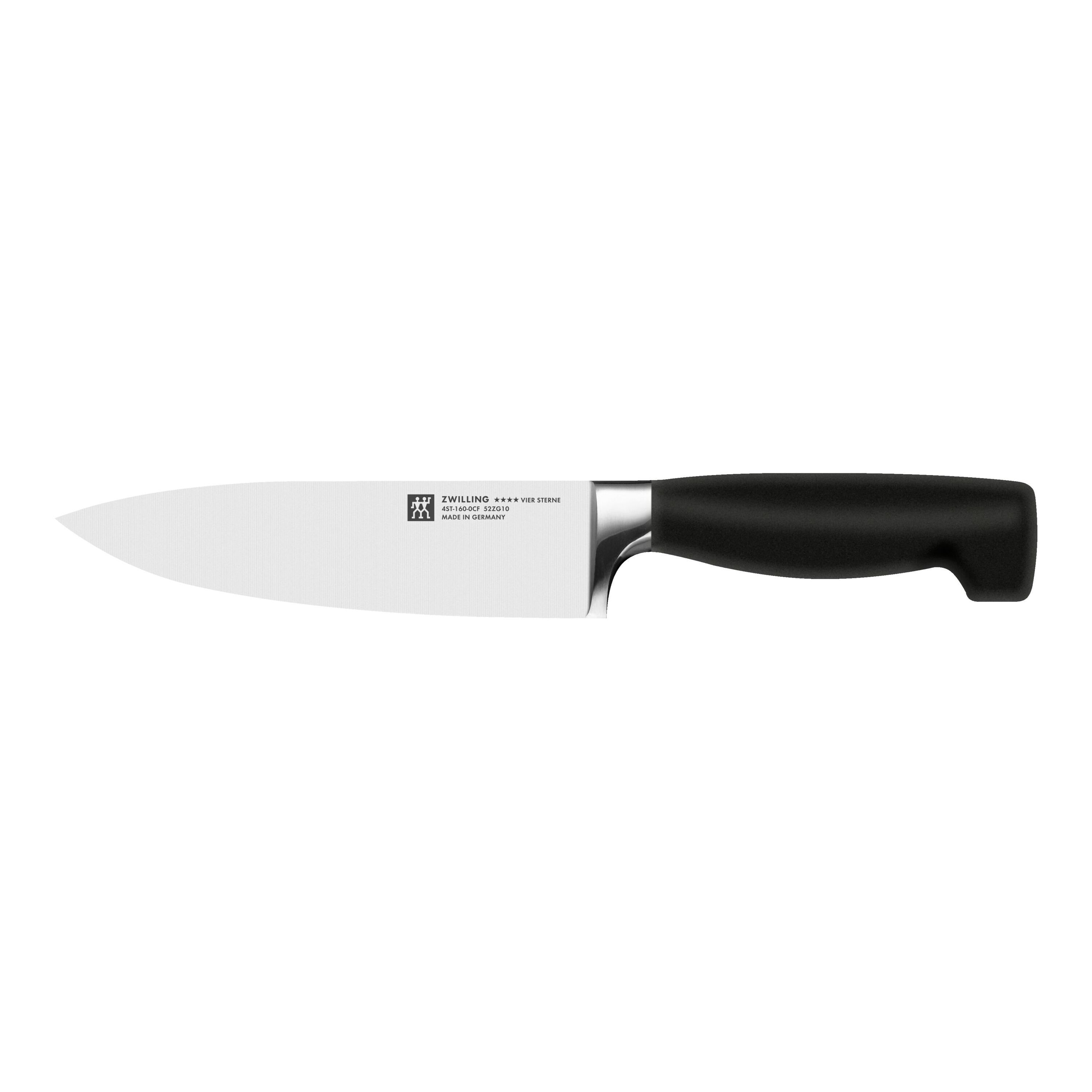 Cuchillo de chef Vier Sterne Zwilling - Negro Negro-1